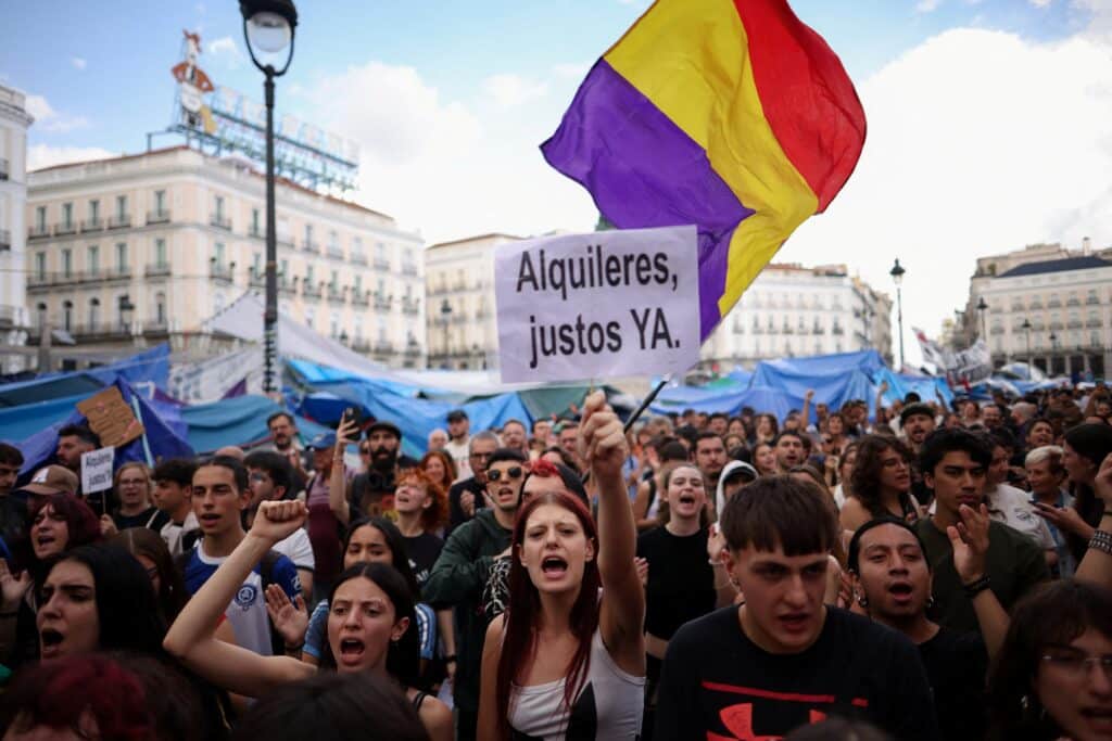 Crisis de la vivienda en España: más de 50 ciudades protestan