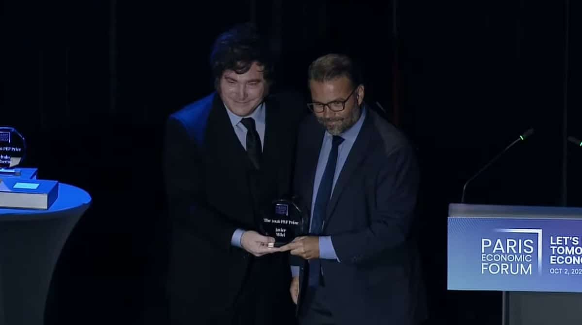 Desde París, Milei auguró que la economía crecerá hasta un 8% si resulta reelecto