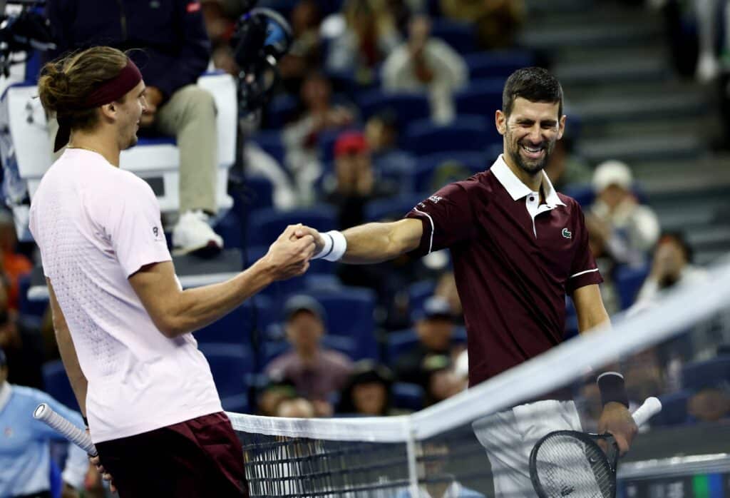 El increíble punto entre Novak Djokovic y Alexander Zverev en China que se postula como uno de los mejores