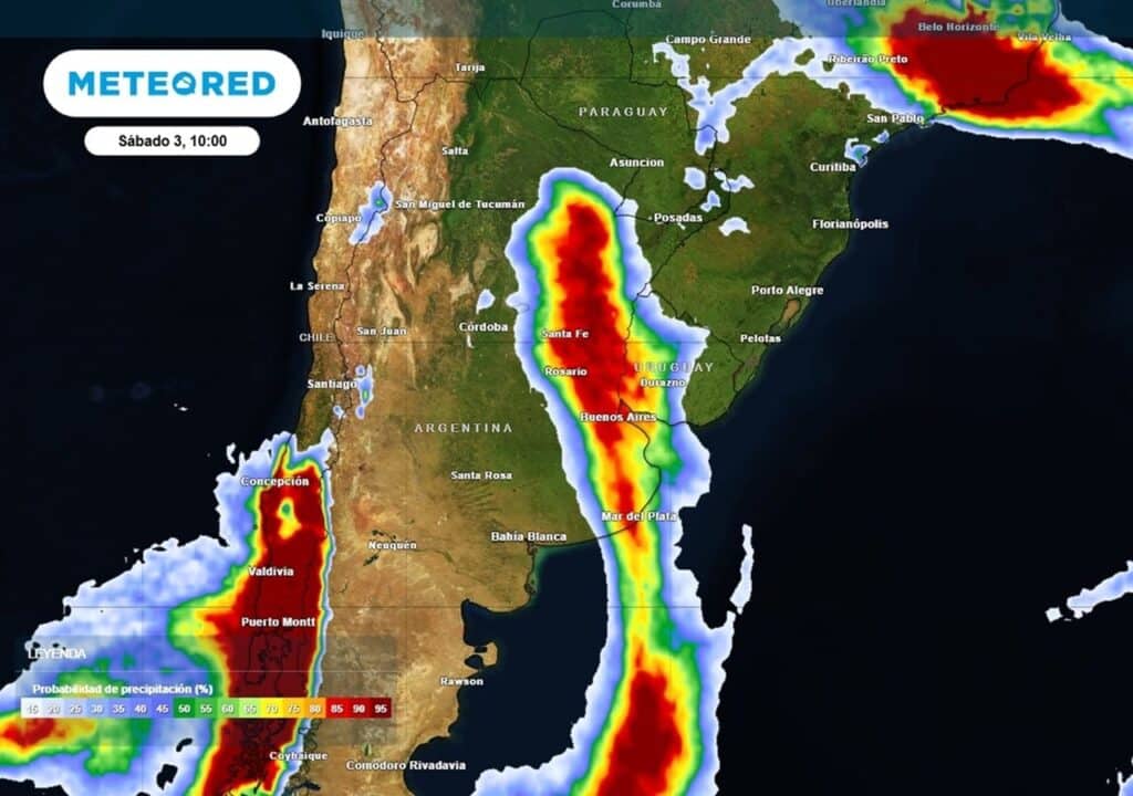 Fuertes tormentas y alertas meteorológicas en Buenos Aires y el país