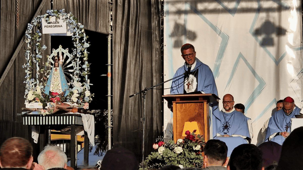 García Cuerva cerró la peregrinación a Luján con un duro mensaje