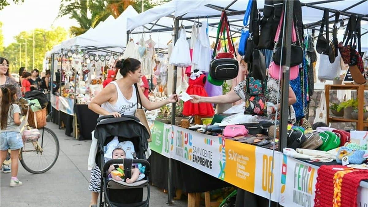 San Vicente: show de Bruno Arias y feria de emprendedores