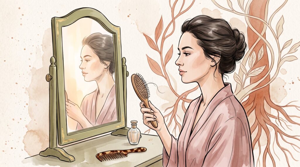 Tres problemas de salud frecuentes que generan caída de cabello en mujeres